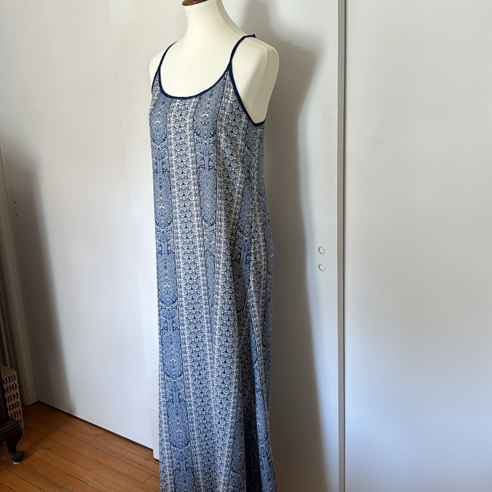 Bohemian maxi halter dress NWT